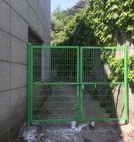 강릉 명륜고등학교 메쉬출입문