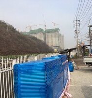 강남대역 아트창살 및 윤형철조망