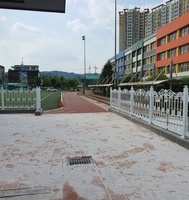 광일초등학교 주물휀스
